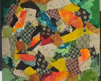 20" x 24" collage