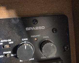 Amplifier w/speaker
