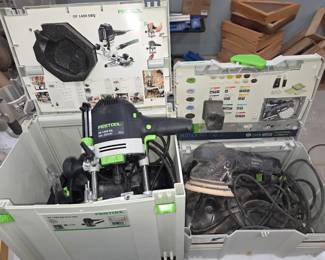 Festool Router and sander