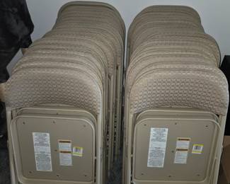 Folding chairs