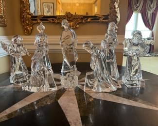 #20	Mikasa Full Lead from Germany Nativity Set	 $80.00 