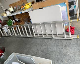 #95	Werner JobMaster Extension Ladder Model D1220-2	 $80.00 