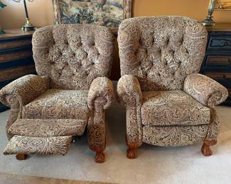 #70, #71	La-Z-Boy Recliner Upholstered 	 $200.00/each