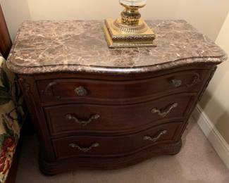 #3	American Drew Side Table 37w x 20d x 31h	 $150.00 
