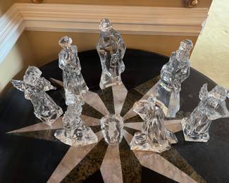 #20	Mikasa Full Lead from Germany Nativity Set	 $80.00 