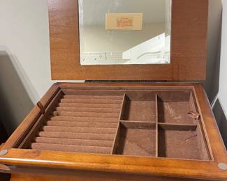 #13	Jewelry Chest (19w x 14.5d x 40h)	 $60.00 