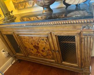 #47	Cabinet w/Painted Front (56w x 19.5d x 37h)	 $100.00 