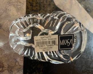 #20	Mikasa Full Lead from Germany Nativity Set	 $80.00 