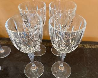 #55	Waterford Marquis Wine Glasses Set of 4	 $50.00 