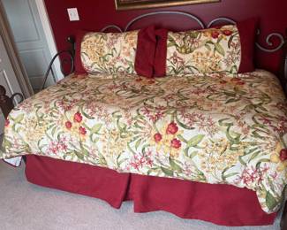 #83	Trundle Bed with 2 mattress & Bedding	 $125.00 