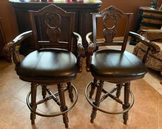 #78	Barstool (Seat Height 28.5") set of 2	 $150.00 