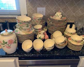 #43	Franciscan Vintage Desert Rose (100 Pieces)	 $350.00 
