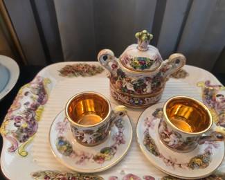 Antique tea set