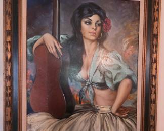 Cortez oil painting 