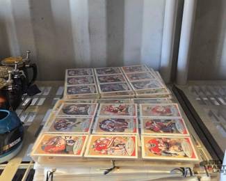 5042 Collectable Football Trading Card Collection