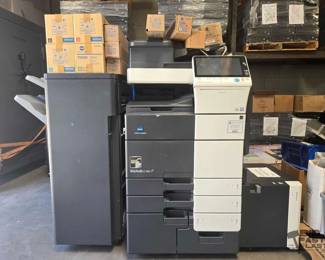 2424 Konica Minolta Printer Fax Machine Combo with Toner
