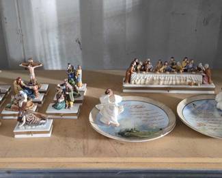 5506 Biblical Scene Porcelain Figurines