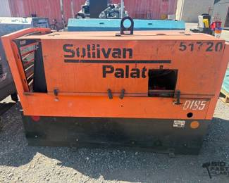 80 Sullivan Palatek D185 Diesel Air Compressor