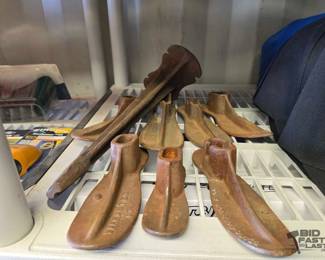 5062  Vintage Cast Iron Shoe Forms