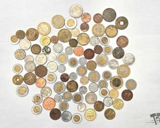 1700 Foreign Currency Coins