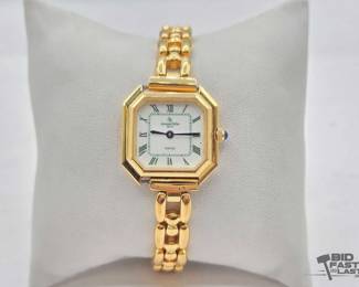 1166 18kt Gold Plated Jacques Edho Paris Watch