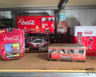 5554 CocaCola Collectable Tins and Cars
