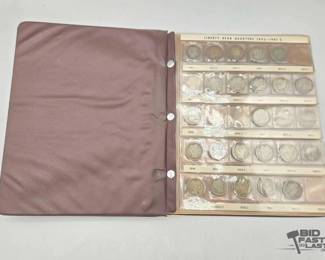 1404 90 Silver Liberty Quarter Coins
