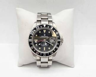 1150 NotAuthenticated Rolex GMTMaster II Wrist Watch