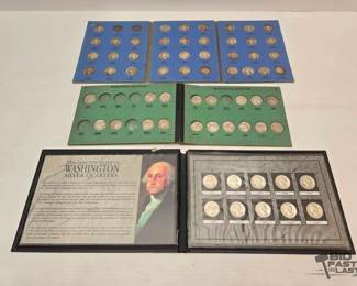 1410 90 Silver Washington Quarter Coins