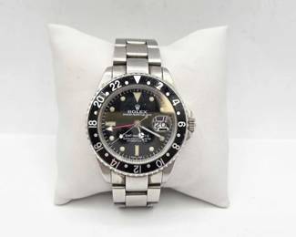 1150  NotAuthenticated Rolex GMTMaster II Wrist Watch