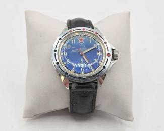1158 NotAuthenticated Vostok Komandirskie Wrist Watch