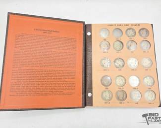 1402 90 Silver Liberty Head Half Dollar Coins