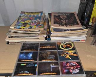 5502 Cimic Books and Trading Cards