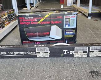 5028 Craftsman 12 Horsepower Garage Door Opener and Trail