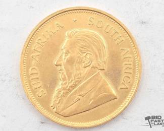 602 1975 South African 22kt Gold Coin
