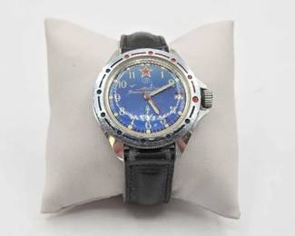 1158  NotAuthenticated Vostok Komandirskie Wrist Watch