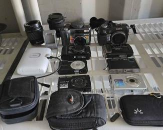 2922 Digital Camera, Lenses and Portable Photo Printer