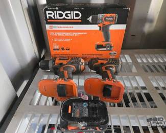 2906  Ridgid Brand Brushless Drills