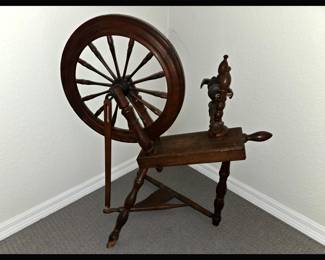 Antique Spinning Wheel