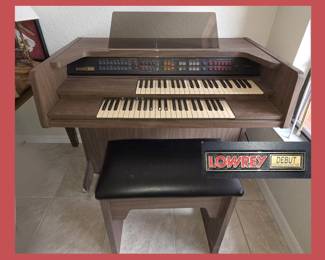 Mid Century Lowery Debut Organ