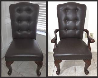 2 Masculine Chairs