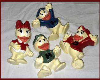 Vintage Huey Dewy and Louie and Girlfriend 
