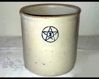 Vintage 2 Gallon Crock