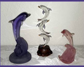 Dolphin Statues