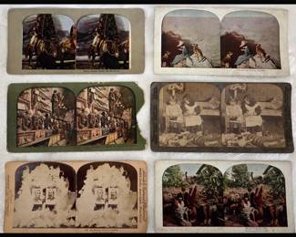 Small Sample of the Stereoptic Cards Available