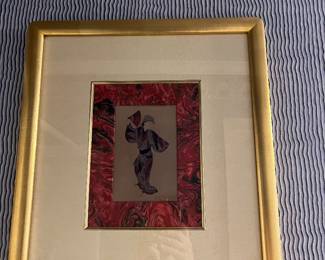 Custom framed