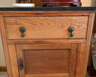 Fabulous marble top cabinet is amazing!