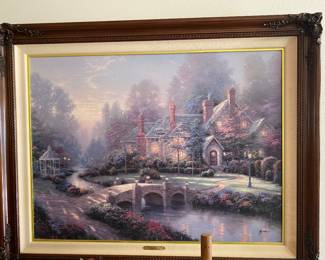 Thomas Kinkade Beyond Spring Gate Spring Gate II