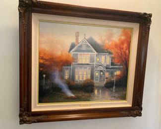 Thomas Kinkade Amber Afternoon