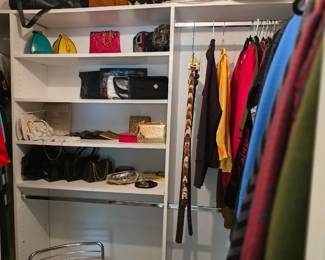 Ladies clothing, purses and accessories